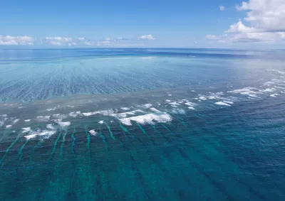 Aerial image of Broomfield Reef.